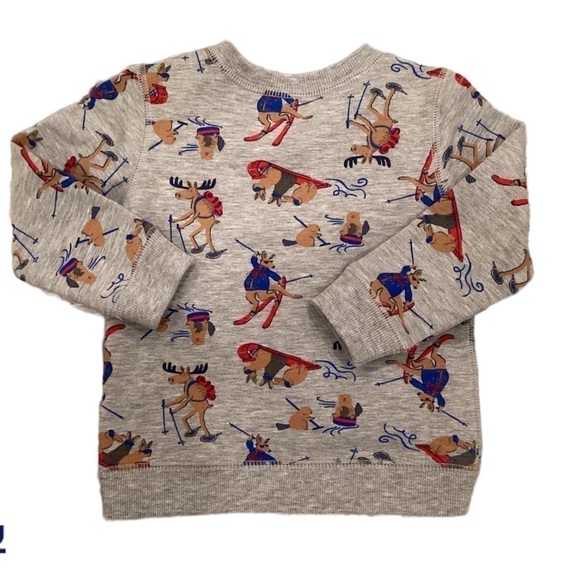 TUCKER+TATE Kids NWOT Moose Sweatshirt - Picture 2 of 5